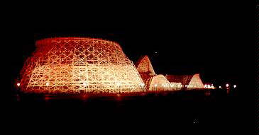 Colossus at night